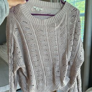 Crochet sweater